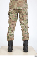  Photos Army Man in Camouflage uniform 10 Army Camouflage leather shoes lower body trousers 0005.jpg